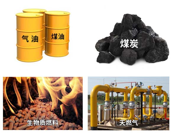常見的熱源可以分為固體燃料、液體燃料、氣體燃料等